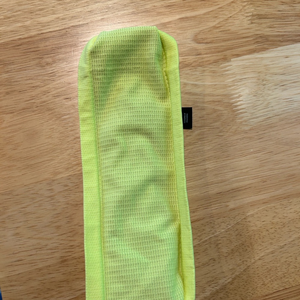 Lululemon Athletica Metal Vent Tech Wide Headband, Yellow